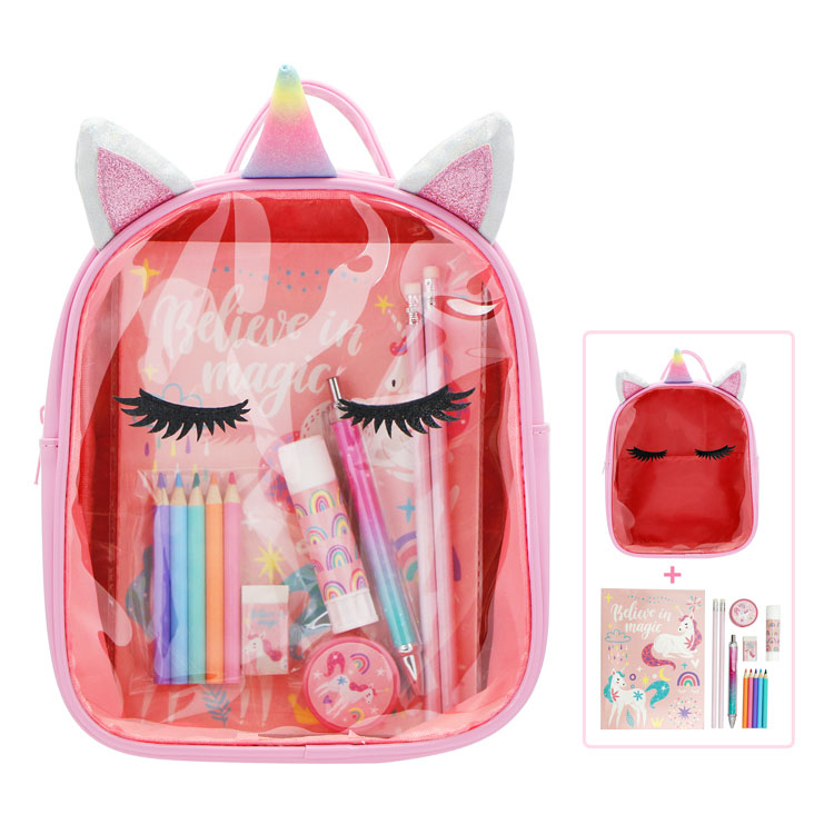 Hot Kugulitsa Mwambo Schoolbag Stationery Set