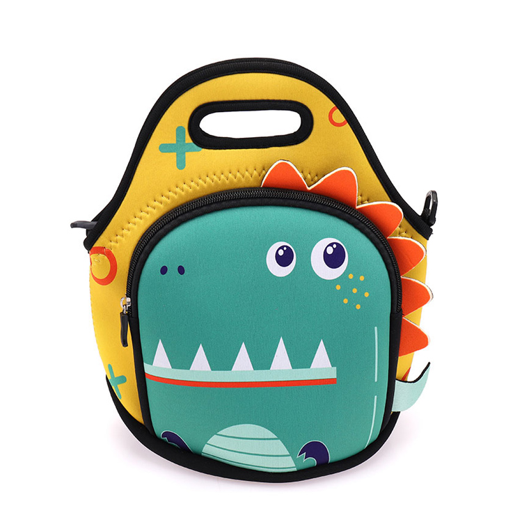 Preschool Crocodile Neoprene Kids Lunch Thumba