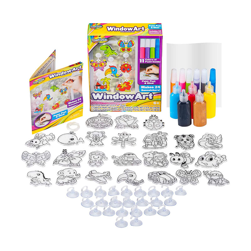 Zomata Zojambula Pazenera za Ana DIY Art Crafts